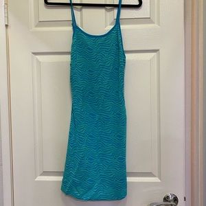 Zara towel fabric mini dress with animal print